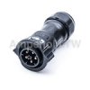 Złącze wielostykowe przemysłowe 5-pinowe Montaż na kablu Wtyczka Amphenol Industrial