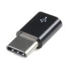 Sparkfun Raspberry Pi Micro USB to USB-C Adapter - Black