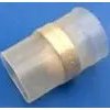 Butt connector with heat shrink insulation, transparent, 27 mm, 696437-000