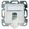 Junction box, Cat 6A, white, flush mounting, for AMJ-S, 100022975