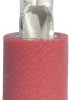 Wtyk płaski 391308S, częściowa izolacja PCW, 4.8x0.5 mm, 0.5-1.0 mm2, czerwony