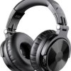 OneOdio Studio Wireless Pro C Słuchawki wokółuszne Bluetooth stereo czarny zestaw słuchawkowy, możliwość zamiany muszli