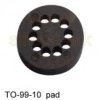 TO-99-10 black insulating pad