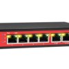 WI-PE51E - switch PoE (extender) 5-port + 1 RJ45