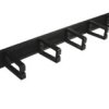 Organizator Kabli 1U 5 Uchwytów Metal Szczotkowy
