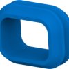 Connector seal, 2 pole, straight, blue, 2321920-2