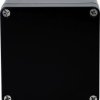 Boxexpert BXPBPOL12212090-E01-66 Urządzenia przemysłowe Elbe Polyester schwarz 12212090, IP66, 120 mm x 122 mm x 90 mm ,