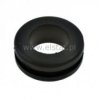 Przepust kablowy; guma; czarny; 10mm; 12mm