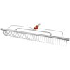 WOLF-Garten 71AAA034650 Multi-Star Lawn Rake 58cm Snap & Click System