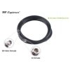 RF Cable; N Female to RP-SMA Male-CFD400-Black-5m; For SenseCAP M1 Indoor Gateway and Fiberglass Antenna