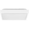 Plafon kwadratowy natynkowy LED 18W 1800lm 6500K IP44 biały barwa CW biała zimna V-TAC VT-8618W-SQ