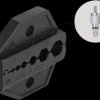 90533 Ratchet V for crimping tool 90528, 90527, 90295 und 90296