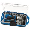 Draper 46479 Ratchet Screwdriver and Bit Set (42 Piece)