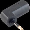 BS69051 TOSLINK adapter, socket to 3.5-mm opti connector, angled