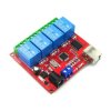 4-Channel 5V USB Controlled 10A/230V Relay Module