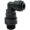 Angle screw-in fitting, L 44 mm, 10 bar, POM, for hose, 110296