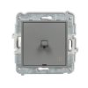 MINI Wyłącznik krzyżowy w stylu amerykańskim szary mat 27MWPUS-6 KARLIK