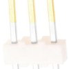 Złącze szpilkowe 3-pinowe raster: 2.54mm -rzędowe Molex Przewlekany 4.0A 250.0 V.