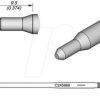 C245688 Lötspitze C245 Sondertypen, C245688/Ø 3.2 mm, Kunststoffanwendun