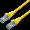 21453226 Patchkabel Cat.6a S/FTP (PiMF), gelb, 7 m