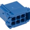 Złącze samochodowe 6-pinowe TE Connectivity 3-rzędowe Żeński AMP MCP 2.8 Obudowa złącza samochodowego