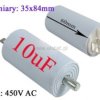 10uF 450V kond. rozruchowy; ( kon.35x60 ); 4P
