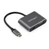 StarTech.com CDP2MDPVGA USB C Multiport Video Adapter - USB-C to 4K 60Hz Mini D