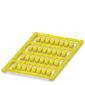 Oznacznik na przewody Phoenix Contact UCT-WMCO 2,9 (12X4) YE 0831204, montaż: zaciskanie, 12 x 4 mm, 1 szt.