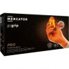 Rękawice robocze, ochronne nitrylowe rozmiar XL pomarańczowy 50szt GoGrip Orange Mercator