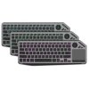 Bezprzewodowa Klawiatura Dualna BT/RF Touchpad LED RGB