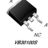 VB30100S-M3 High-Voltage TMBS® (Trench MOS Barrier Schottky) Rectifier Ultra Low VF = 0.39 V at IF = 5 A