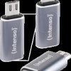 7600213 Adapter USB C480M C socket > microUSB plug, set of three