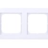 SONATA Ramka podwójna biały mat R-2R/75