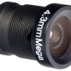 Obiektyw megapikselowy MINI z filtrem 4.3mm (2Mpx)