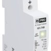 Zabezpieczenie przeciwprzepięciowe Jednofazowy-fazowy, 10kA, 1,3kV, montaż na szynie DIN, RS PRO