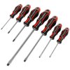 Sealey AK4321 Screwdriver Set 7pc GripMAX® - Red