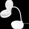 WZ0067 Magnifying lamp, LED, Ø 100 mm lens, 8 and 32 diopters