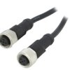 M12A05FL12AFLSD001 Kabel do czujników/automatyki 5PIN M12-M12 1m wtyk wtyk