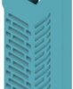Side element, PA, (W x H x D) 22.5 x 22.8 x 105.5 mm, light blue, for OMNIMATE enclosure, 1070620000