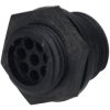 Bulgin PX0412/08P 400 Series Buccaneer 8 Pole Front Panel Mount Connector Plug