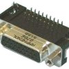 Złącze D-sub PCB 37-pinowe Żeński Proste Przewlekany Złoto