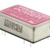 Przetwornica DC-DC, 8W, Uwe 18 → 36 V DC, Uwy 12V dc, Iwy 666mA, TRACOPOWER