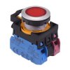 CW4L-M1E11Q3R Red 12V illuminated Metallic Momentary Push Button Switch 1NO-1NC IP65 IDEC