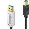 FX-I645-010 USB 3.1 fibre optic cable, FiberX, USB-A to USB-B connector, 10