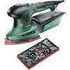 Bosch 06033B6070 PSM 200 AES Multi Sander 200W with Triangle & Rectangle Plates