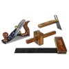 Faithfull FAIPLANEKIT Plane & Woodworking Set of 4 in Wooden Box