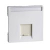 MERTEN Płytka czołowa pojedyncza do złącza RJ45 biały active Sys M MTN469825 SCHNEIDER ELECTRIC