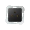 D82-mech/moduły Gniazdo wtyczkowe Europejsko / Amerykańskie. 15A,125V-, śrubowe, 16A, 250V-, śrubowe grafit 27439-38,