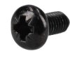 R-TECH 337000 Black Pozi Pan Head Machine Screws M3 6mm - Pack Of 100