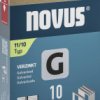 Novus Tools 042-0797 Zszywki z płaskiego drutu Typ 11 600 szt. Wymiary (D x S) 10 mm x 10.6 mm